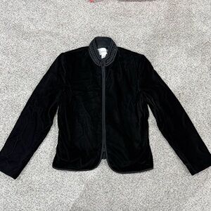 Vtg Y2K Nygard Black Clever Ornate Jacket Whimsigoth Vamp Romantic Women’s US 6